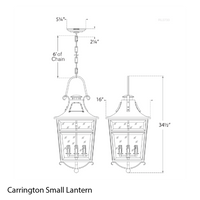 Carrington Small Lantern