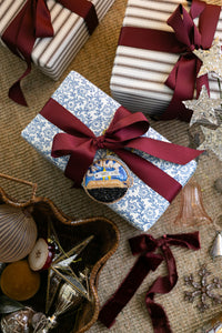 Beaded Caviar Tin Ornament