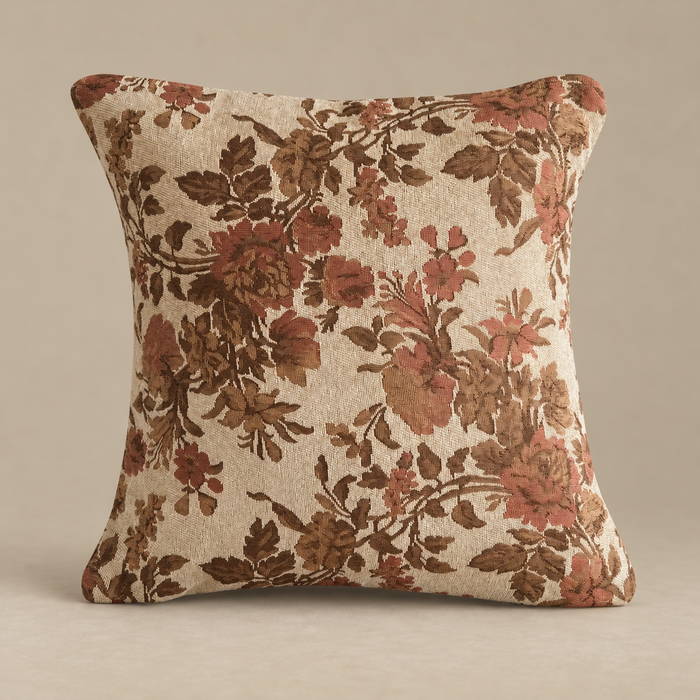 Reversible Jardin Tapestry Pillow Cover