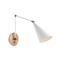 Clemente Double Arm Library Sconce