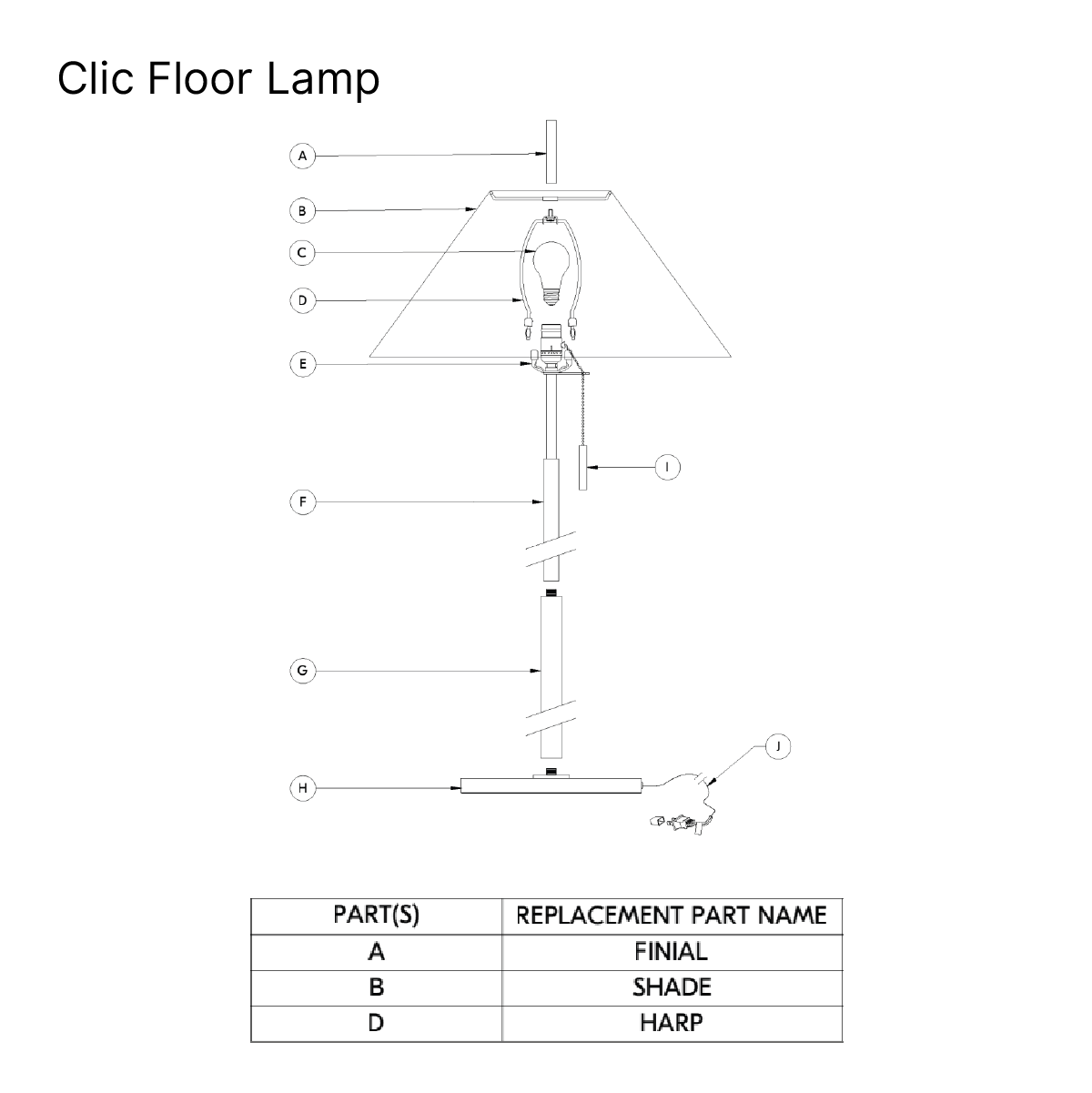 Clic Floor Lamp