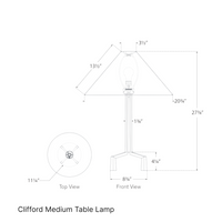 Clifford Medium Table Lamp