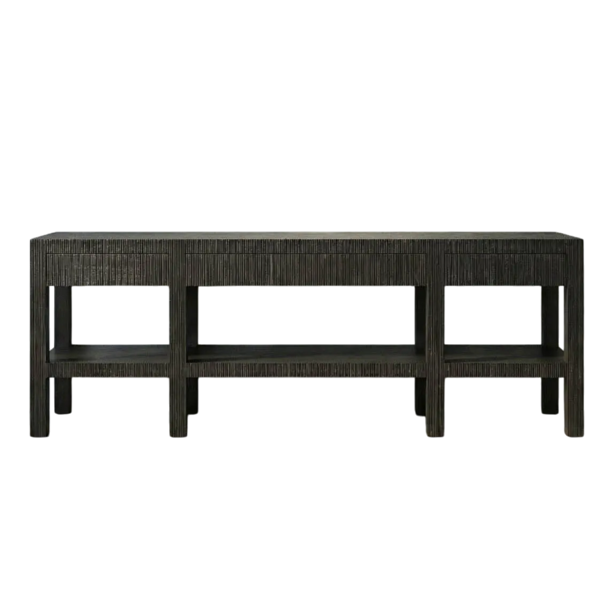 Conrad Console - Pale Black