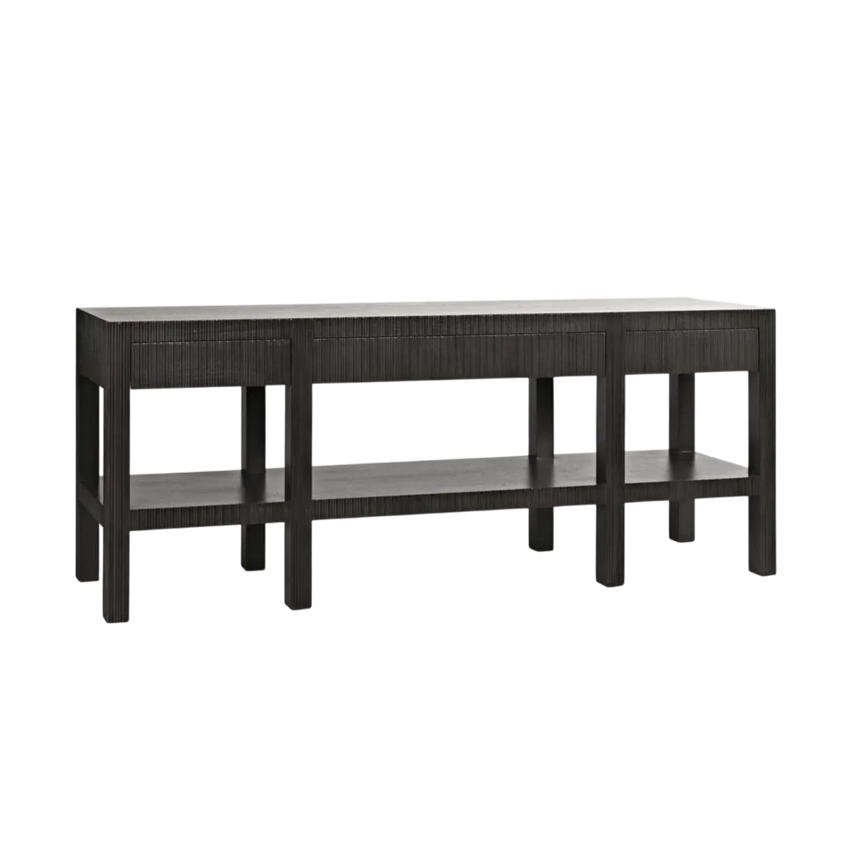 Conrad Console - Pale Black