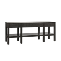 Conrad Console - Pale Black
