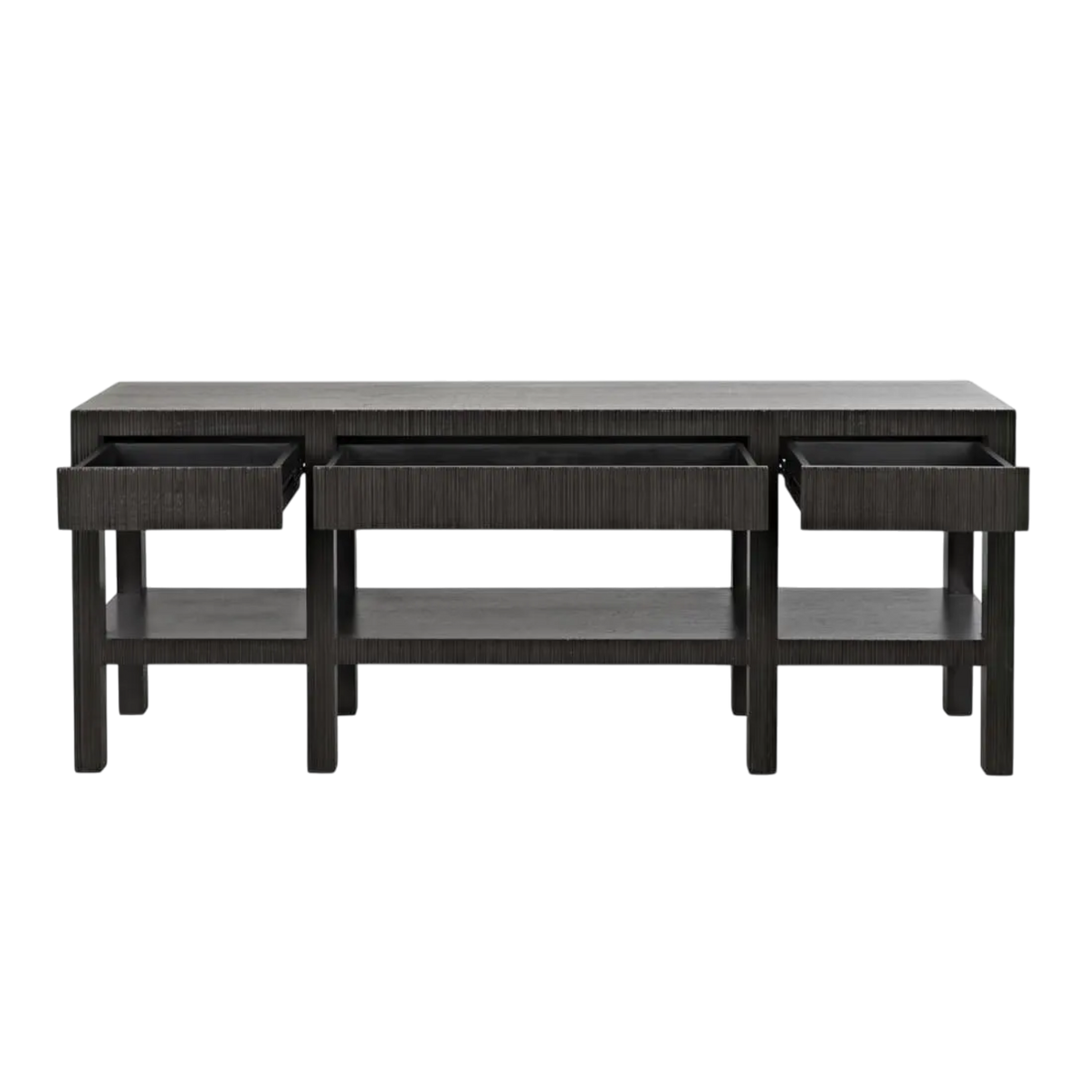Conrad Console - Pale Black