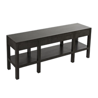 Conrad Console - Pale Black