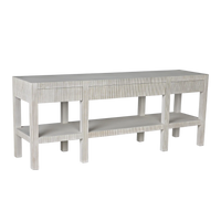 Conrad Console - White Wash