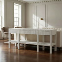 Conrad Console - White Wash