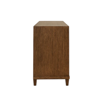 Hugh Double Nightstand - Provincial Brown