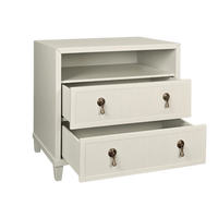 Hugh Double Nightstand - Antique White