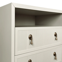 Hugh Double Nightstand - Antique White