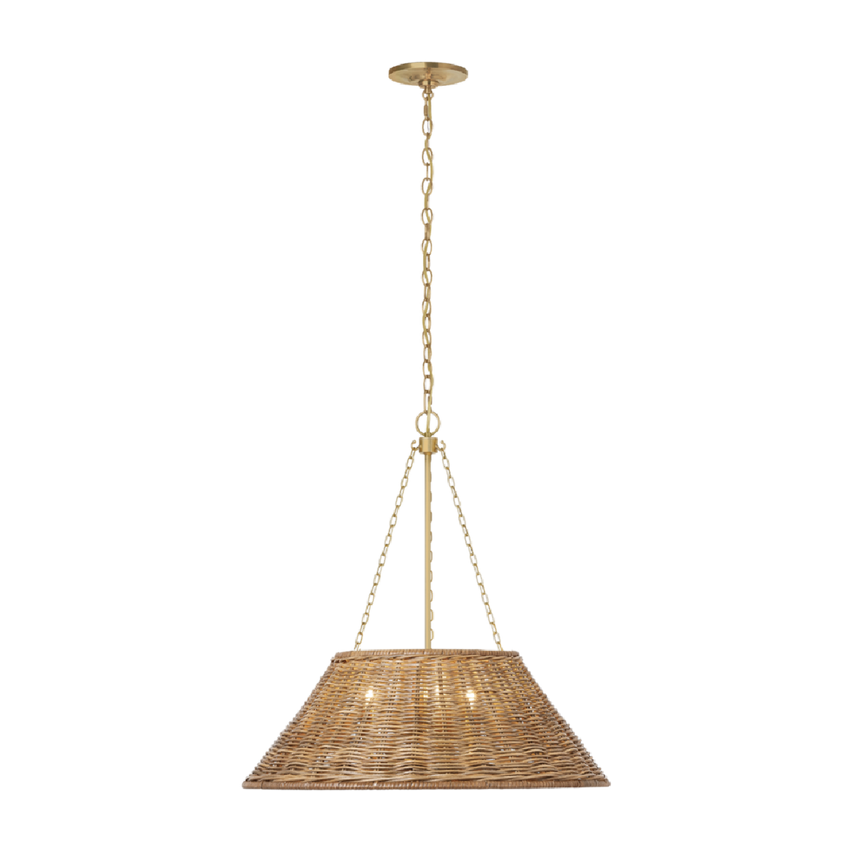 Corinne Extra Large Woven Hanging Shade