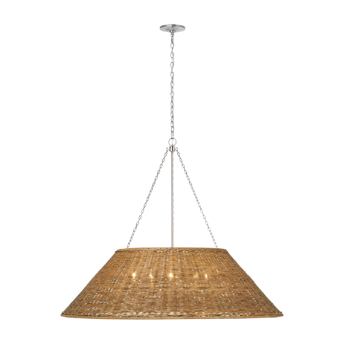 Corinne Extra Large Woven Hanging Shade