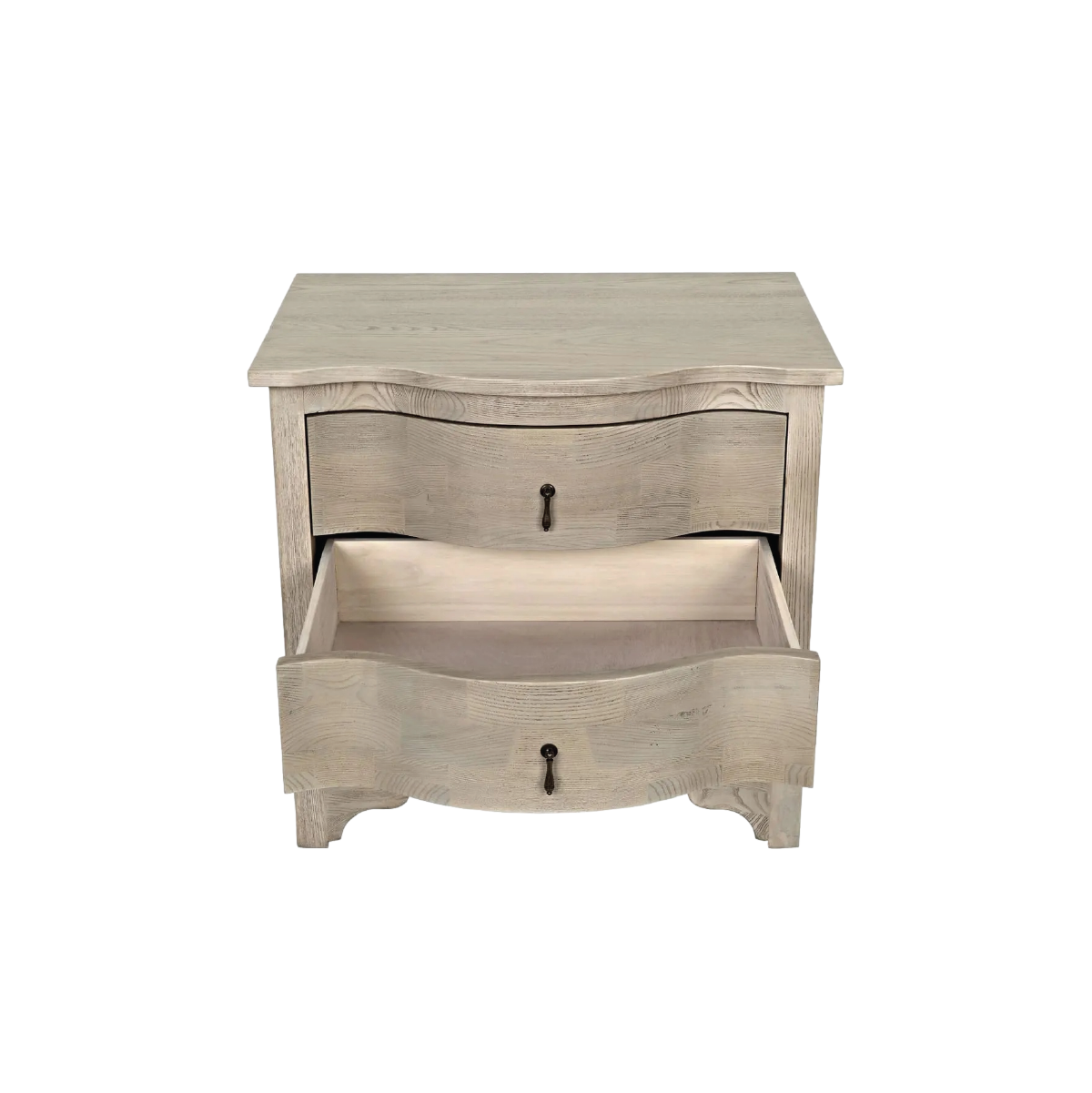 Curved Front Side Table – Acres Market & Interiors
