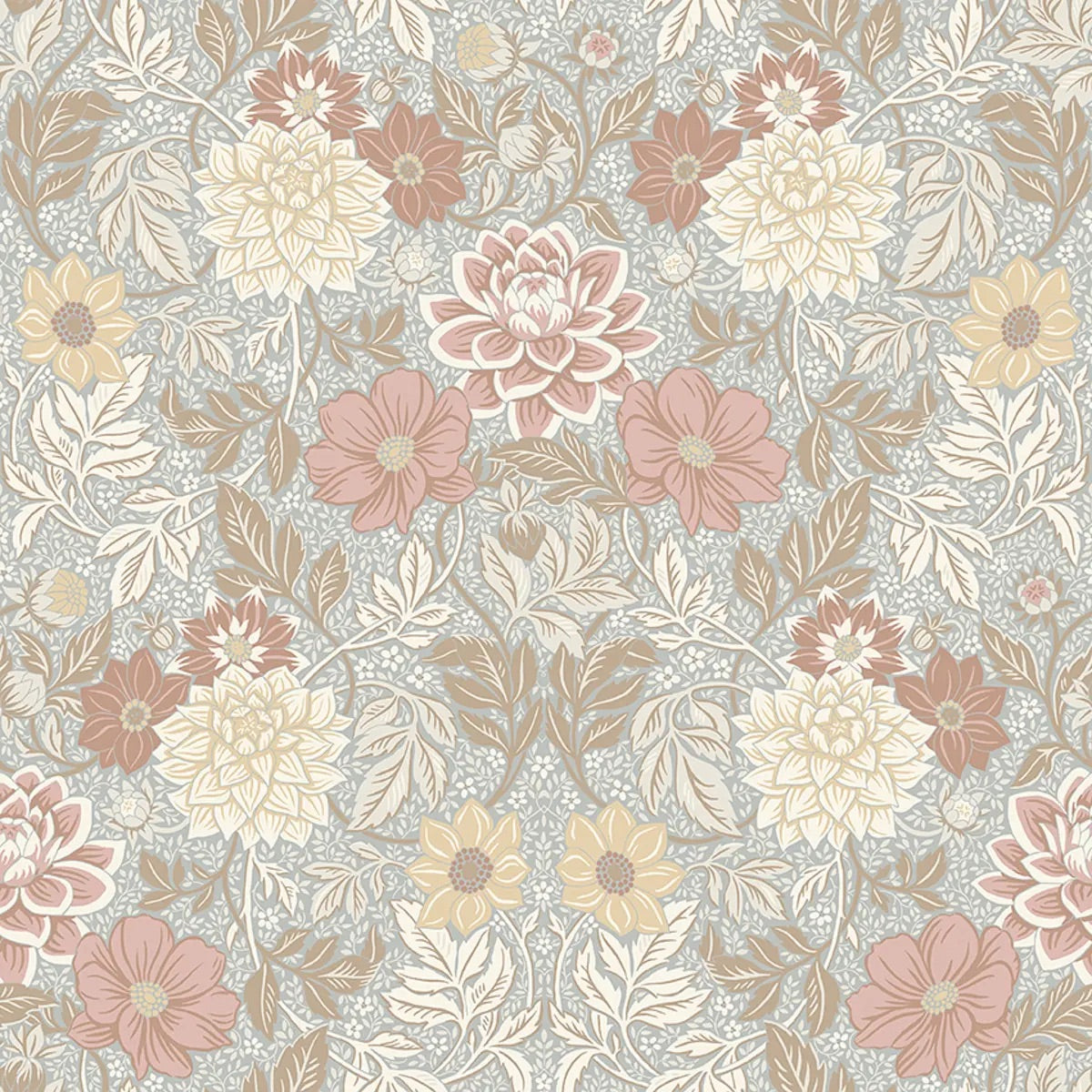 Dahlia Garden Wallpaper