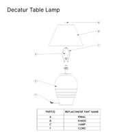 Decatur Table Lamp