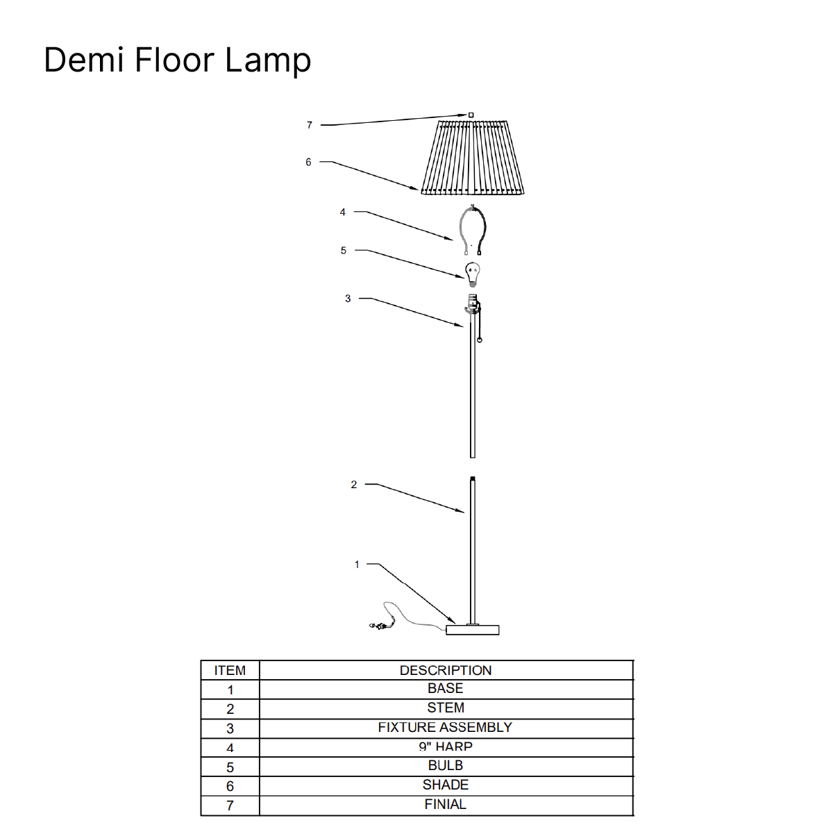 Demi Floor Lamp