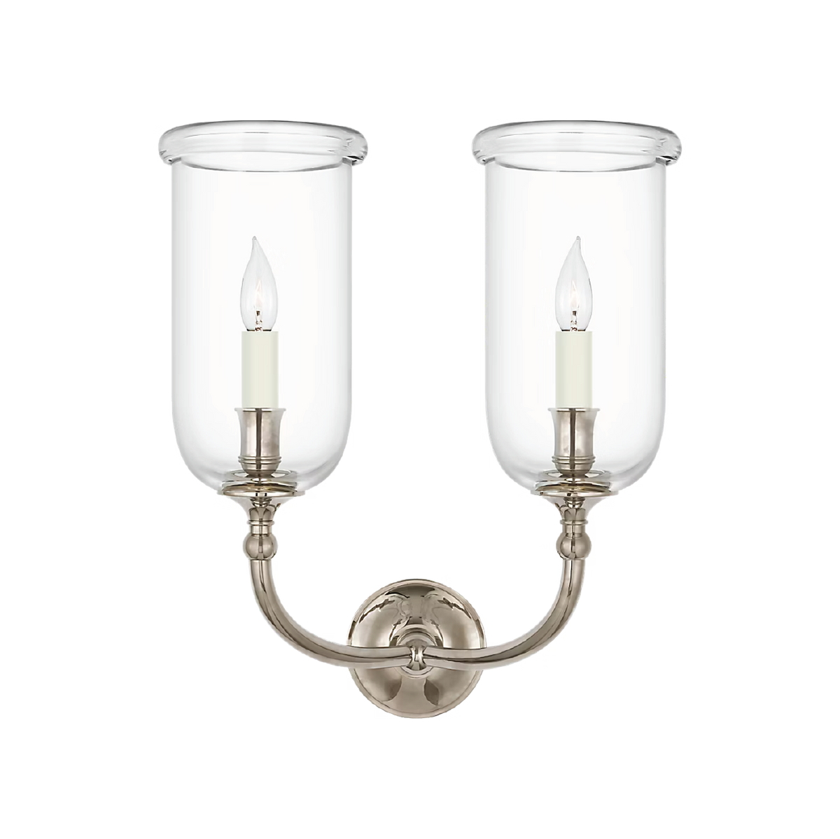 Embers 20" Double Hurricane Sconce