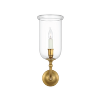 Embers 20" Single Hurricane Sconce