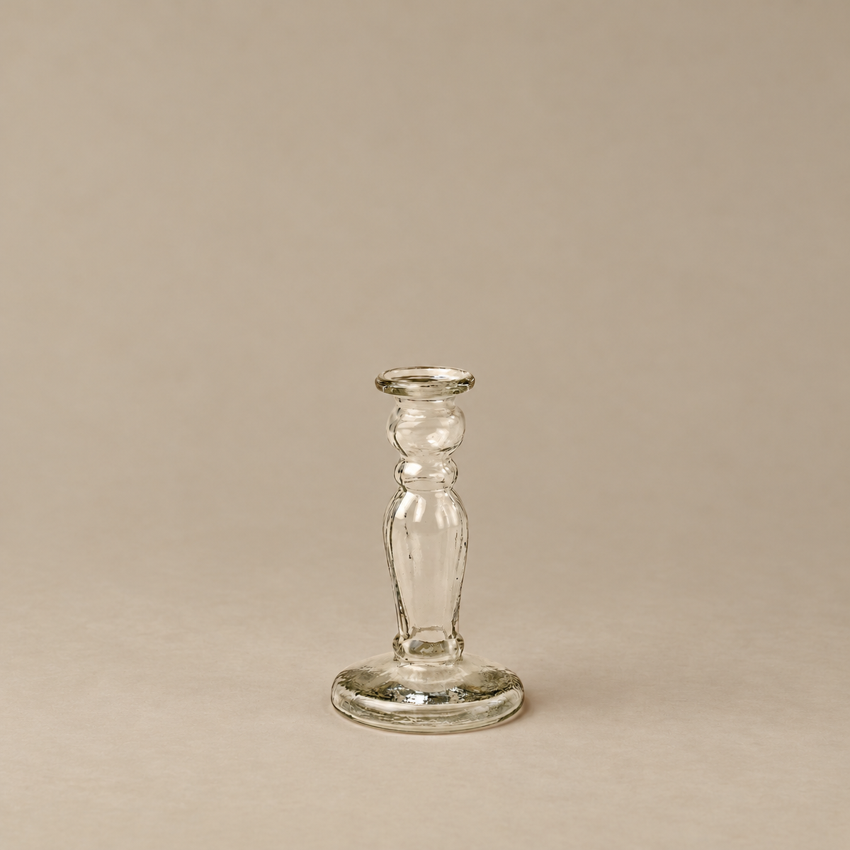 Estelle Glass Candlestick Holder