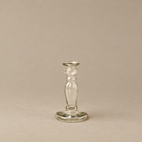 Estelle Glass Candlestick Holder