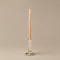Estelle Glass Candlestick Holder