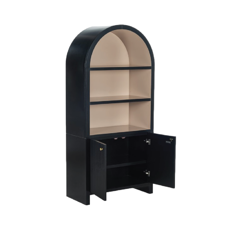 Jordyn Bookcase - Black