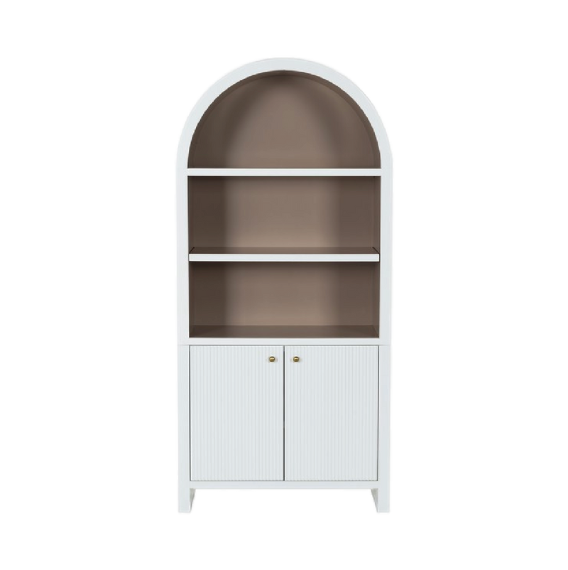 Jordyn Bookcase - White