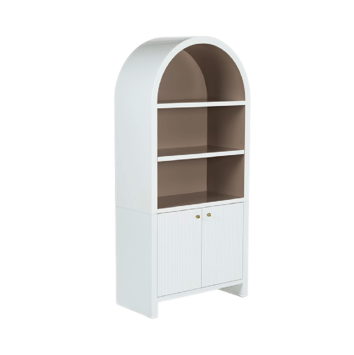 Jordyn Bookcase - White