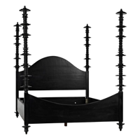 Ferret Bed - Hand-Rubbed Black