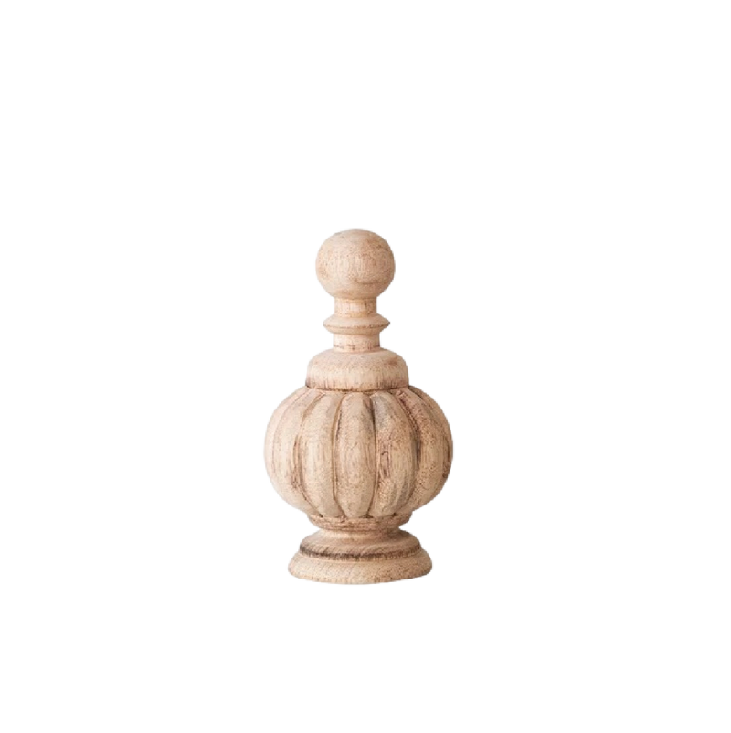 Magnolia Mango Wood Finials