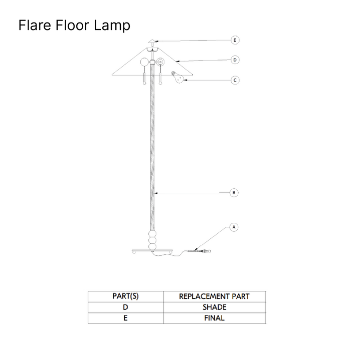 Flare Floor Lamp