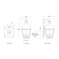 Fremont Bracketed Wall Lantern