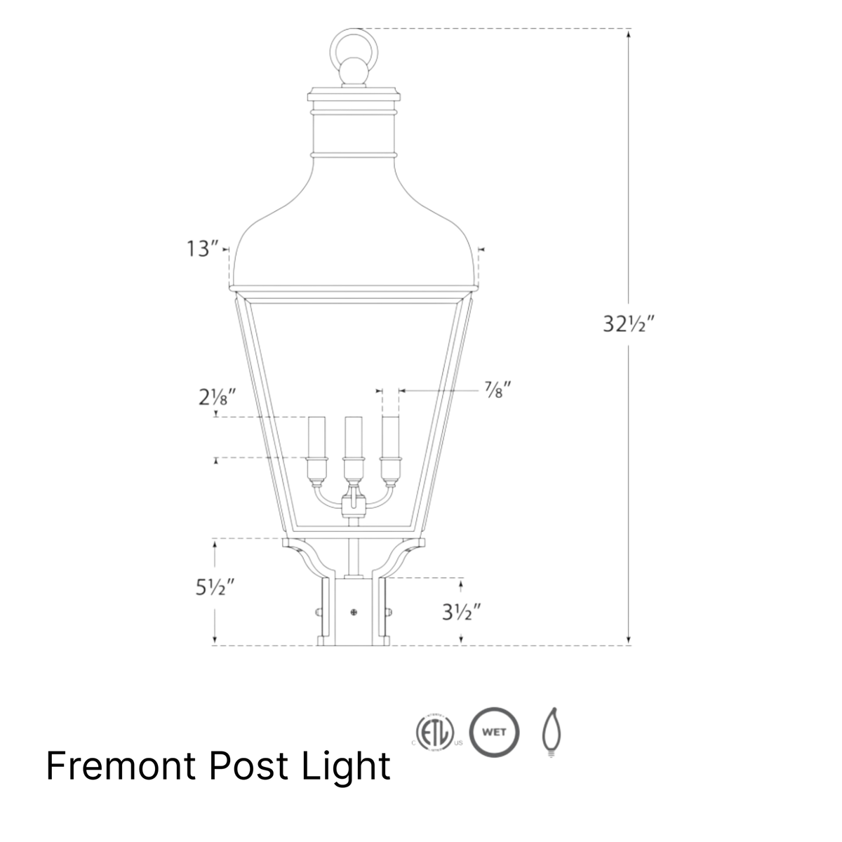 Fremont Post Light