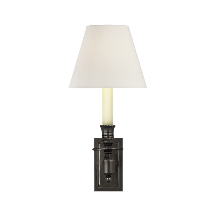 French Single Library Sconce