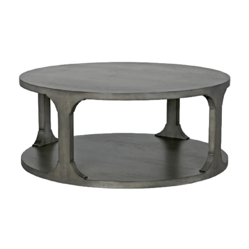 Gimso Coffee Table - Round in Grey