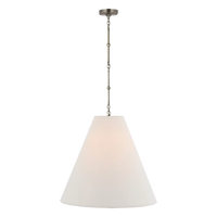 Goodman Hanging Lamp - Linen Shade