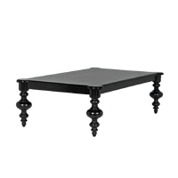 Graff Coffee Table - Hand-Rubbed Black