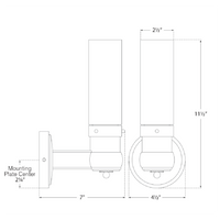Graydon Single Bath Light
