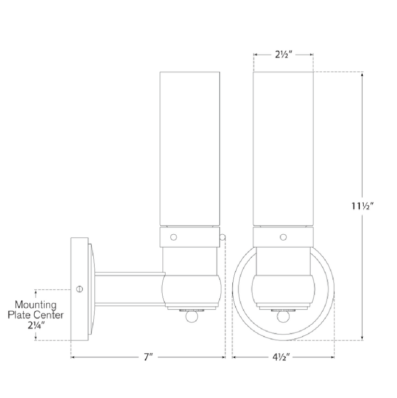 Graydon Single Bath Light
