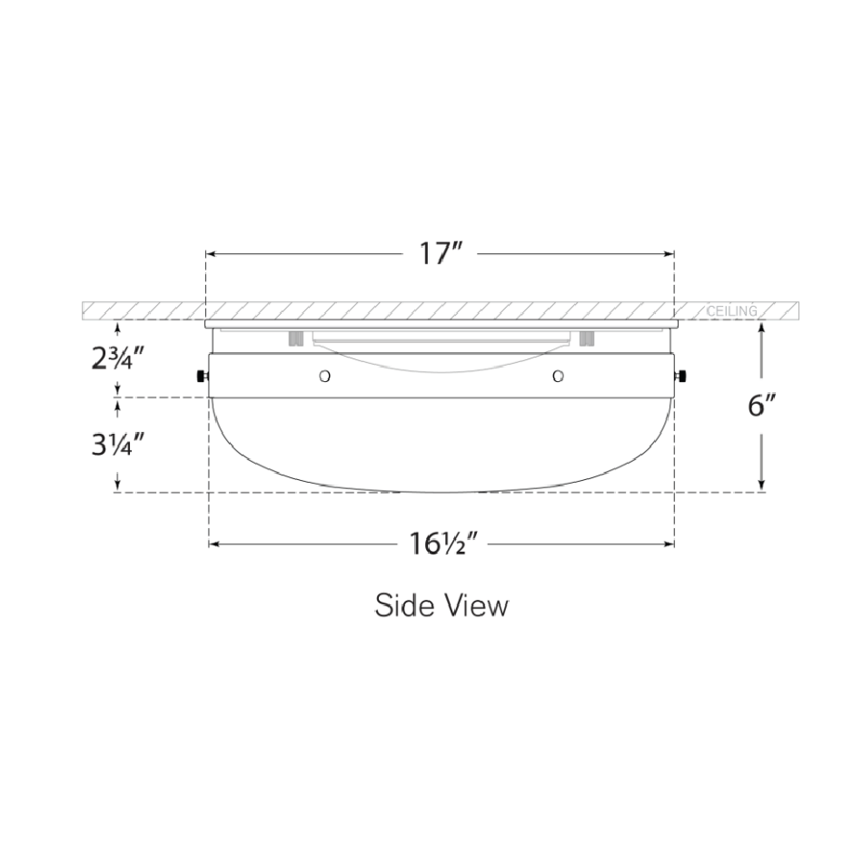Hicks Flush Mount