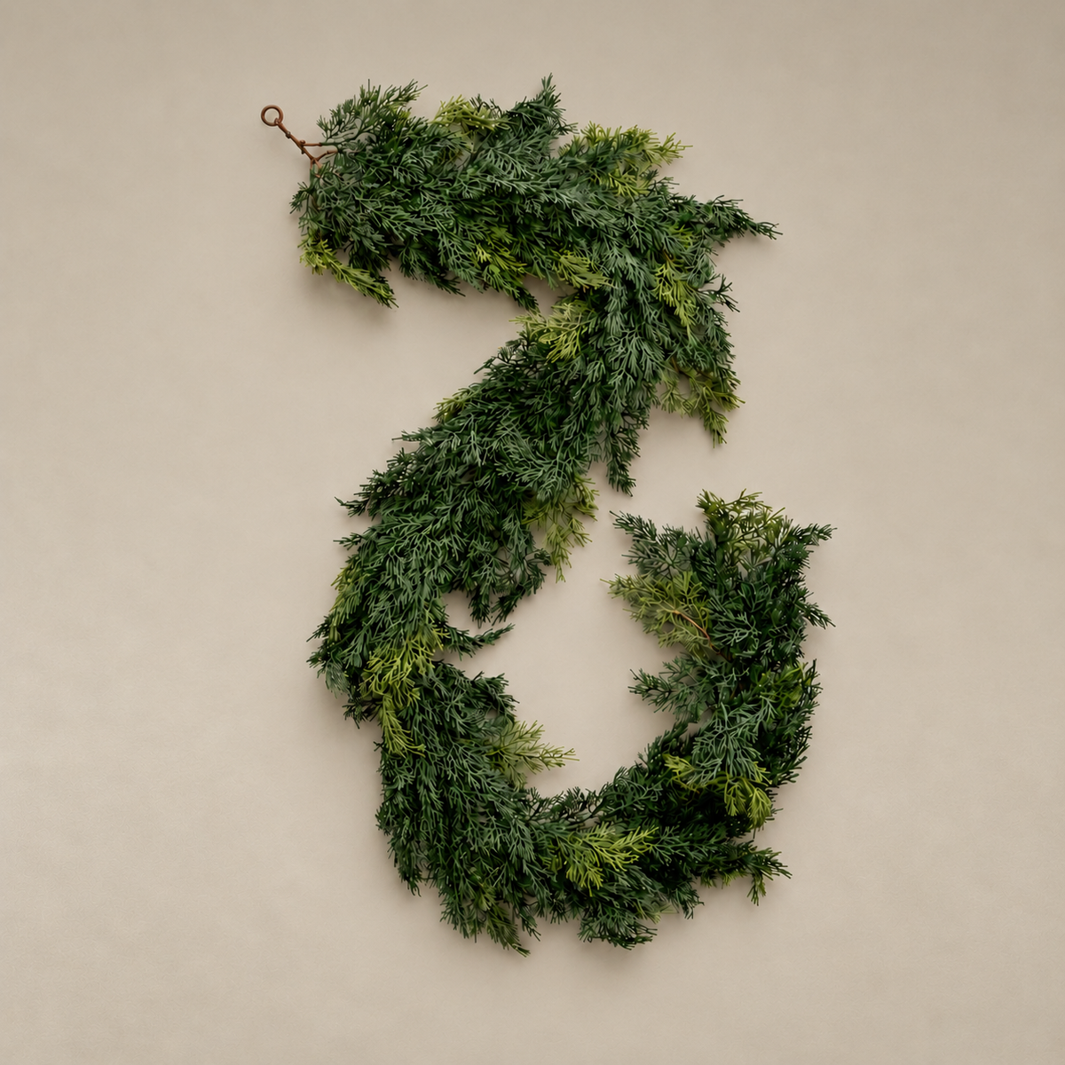 Holiday Ranch Cedar Garland - 6'