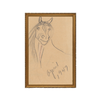 Horse 1947 - Unframed Art Print
