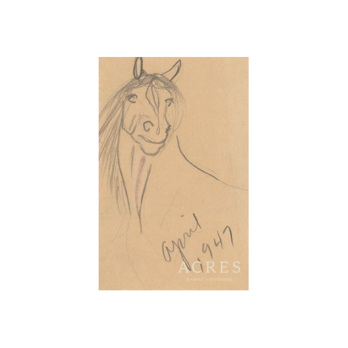 Horse 1947 - Unframed Art Print