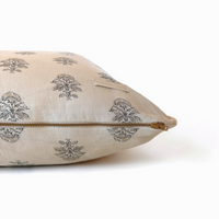 Iris Sand Pillow Cover, Piped - 22" x 22"