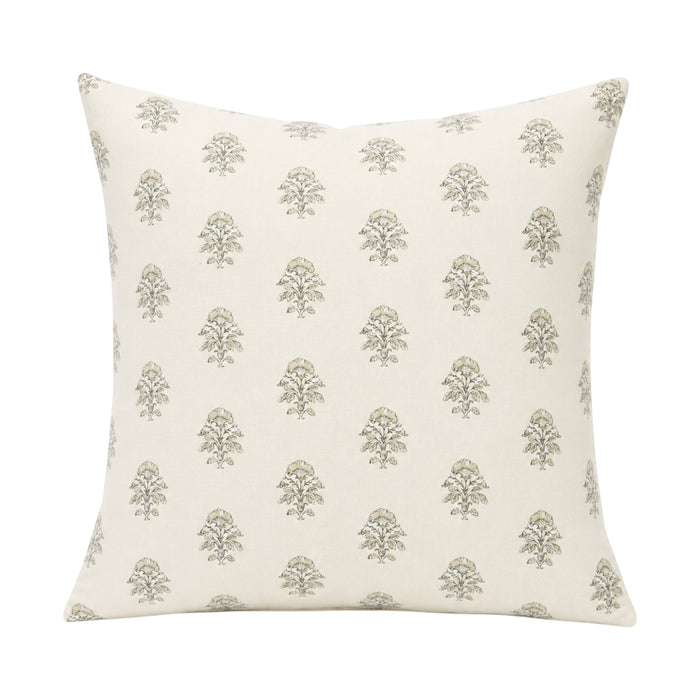 Iris Pillow Cover - Vanilla