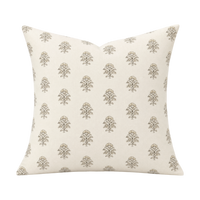 Iris Pillow Cover - Vanilla