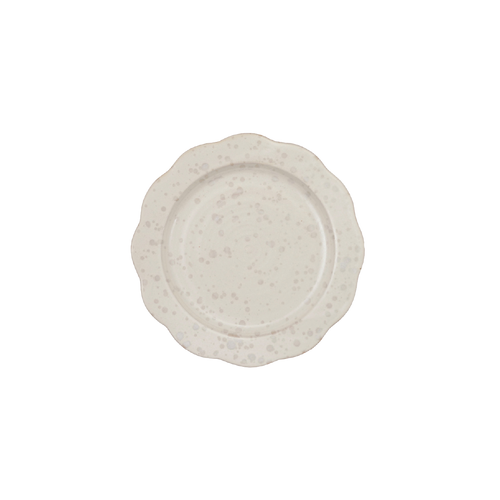 June Speckled & Scalloped Plate