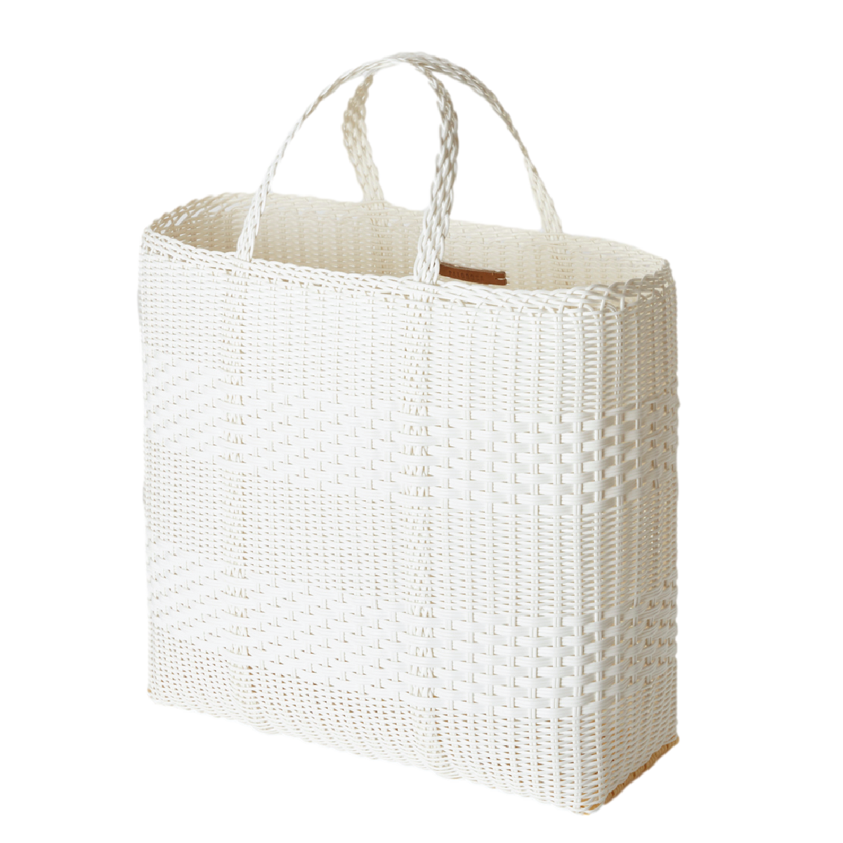 Lace Large Tote - Greyish-White